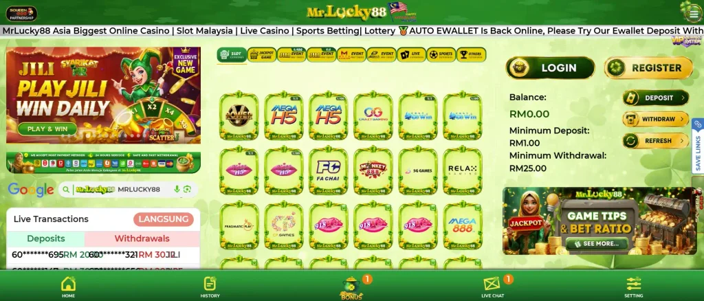 Features for Malaysian Players